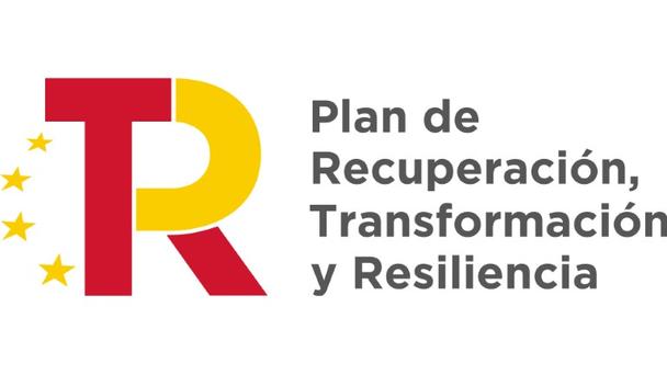 Spain Program logo: recovery, transformation and resilience plan