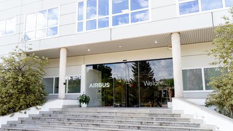 Airbus Crisa office entrance