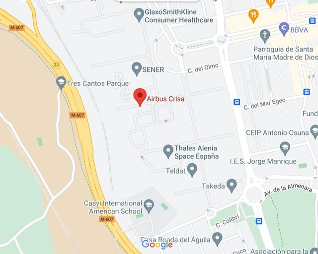 Airbus Crisa location