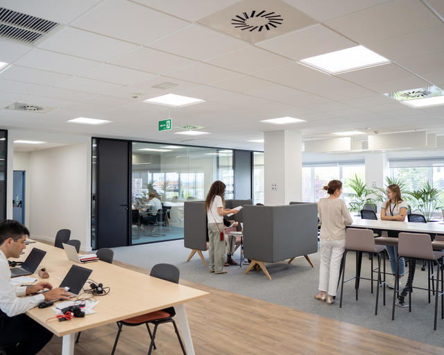 Las oficinas de Airbus Crisa