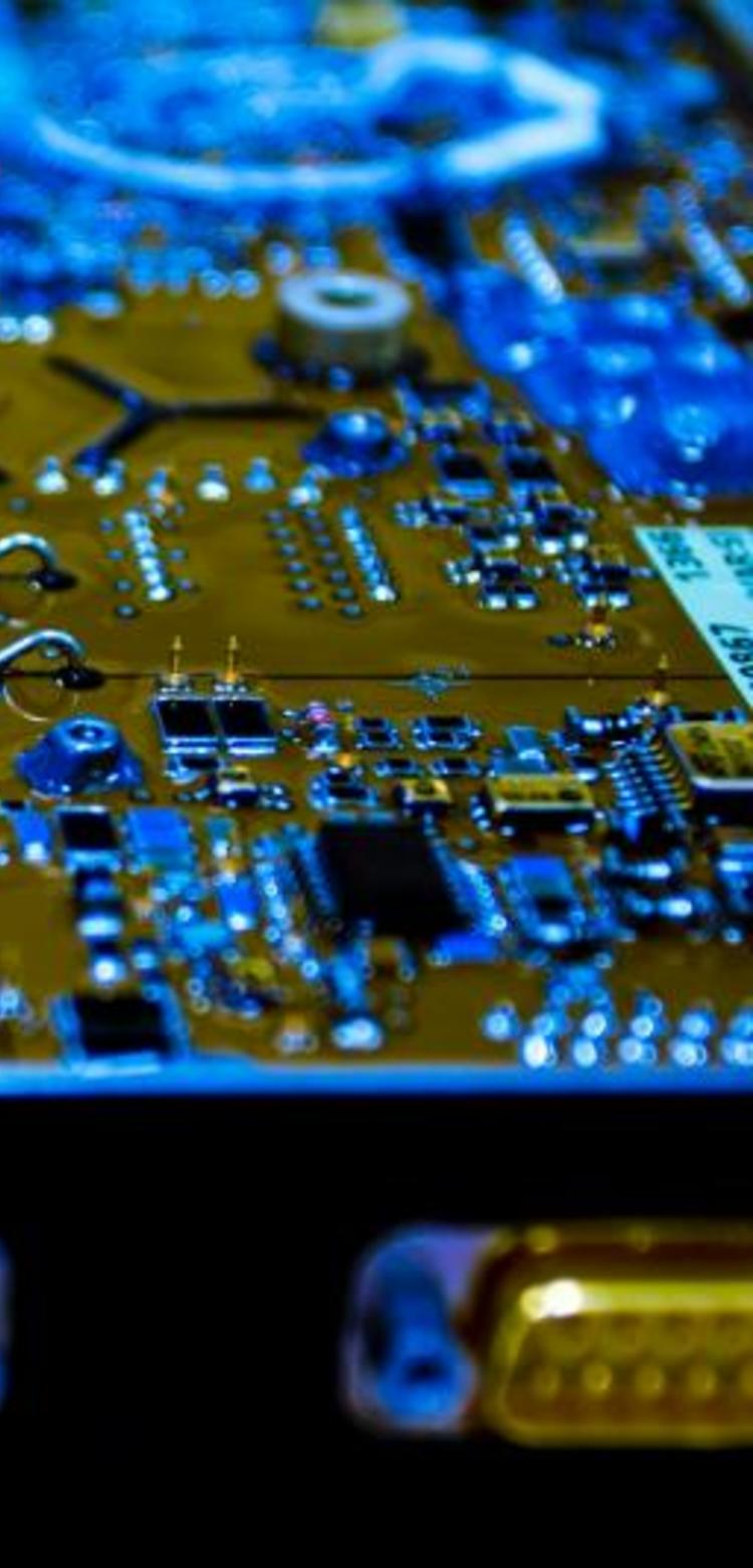 Airbus Crisa technology: Space Electronics populated printed circuit board Airbus Crisa technology: Space Electronics populated printed circuit board