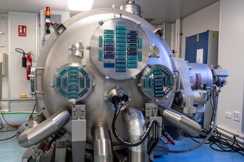 Cámara de vacío: pruebas en las condiciones del espacio